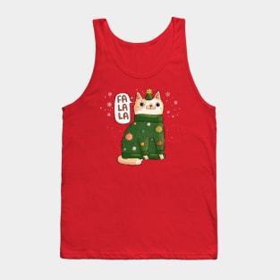 FA LA LA CAT Tank Top